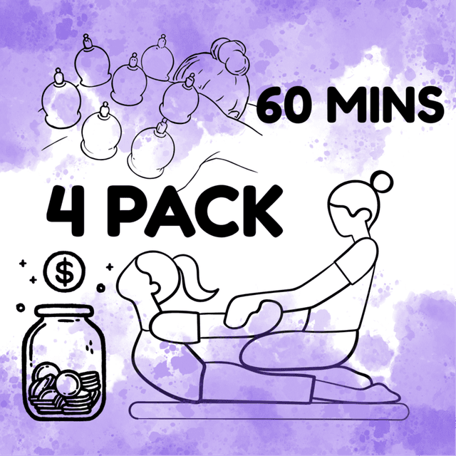 4 PACK- 60 MINUTES Bodywork at Muscles Knead Work in Rossville, GA