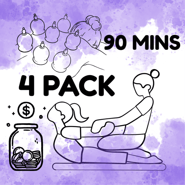 4 PACK- 90 MINUTES Bodywork at Muscles Knead Work in Rossville, GA